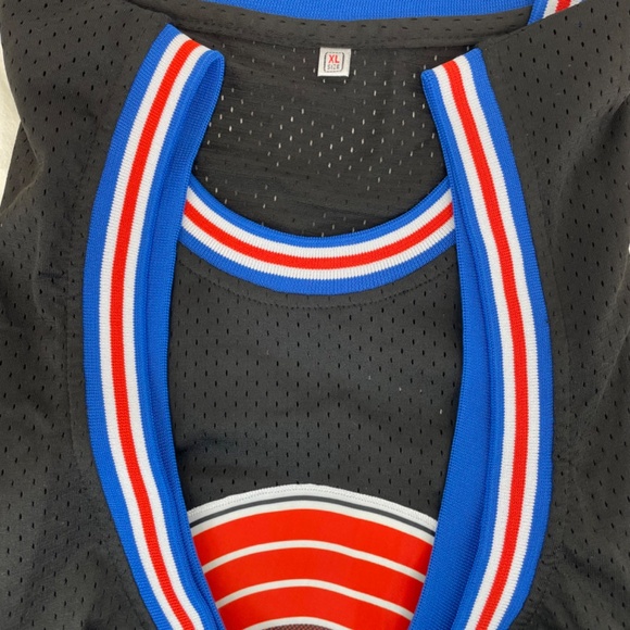 Looney Tunes Basketball Jersey Tunes Squad Lola 10 Black Size Extra Large - Picture 3 of 10